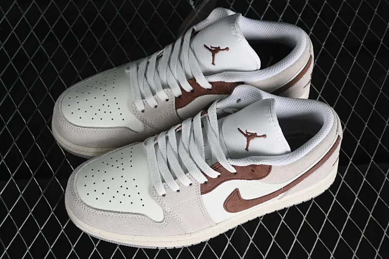All categories Air Jordan Jordan series basketball shoes Air Jordan 1 Low Z version Air Jordan 1 Low AJ1 Joe 1 taupe low-top cultural and leisure sports sneakers HF1567-200